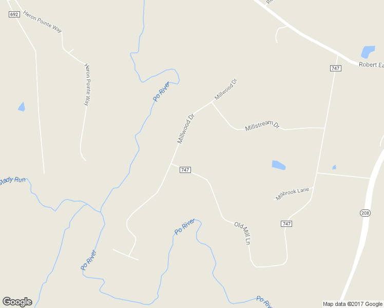 map of restaurants, bars, coffee shops, grocery stores, and more near 8811 Millwood Drive in Spotsylvania