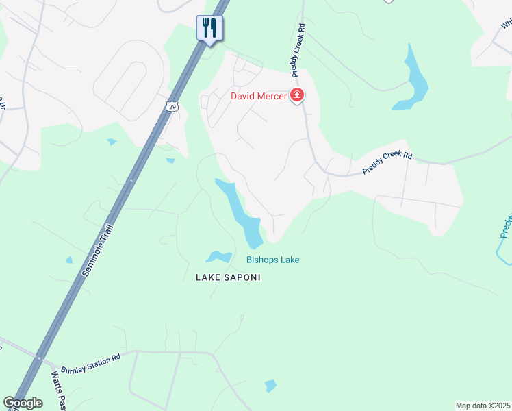 map of restaurants, bars, coffee shops, grocery stores, and more near 6288 Flintstone Drive in Barboursville