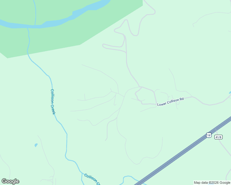map of restaurants, bars, coffee shops, grocery stores, and more near Hickory Ridge Lane in Mount Nebo