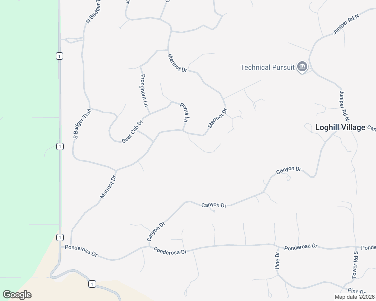 map of restaurants, bars, coffee shops, grocery stores, and more near 52 White Tail Lane in Ridgway