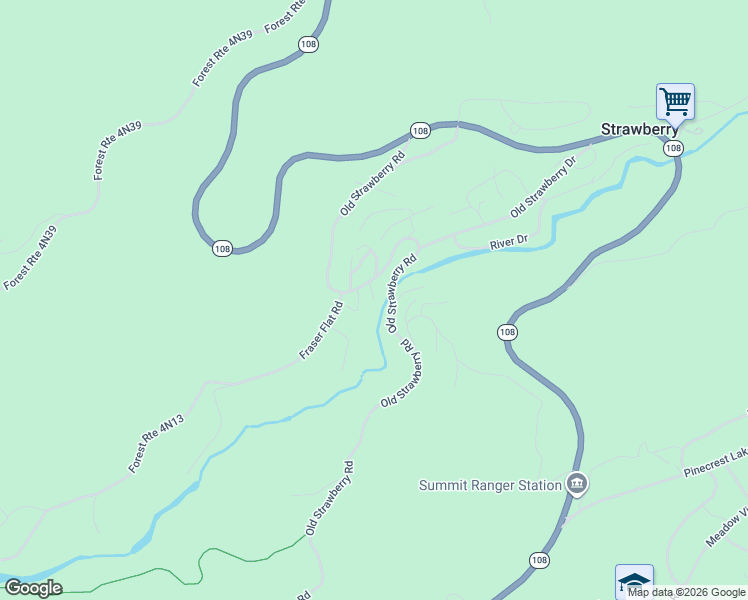 map of restaurants, bars, coffee shops, grocery stores, and more near 31651 Black Bird Lane in Strawberry