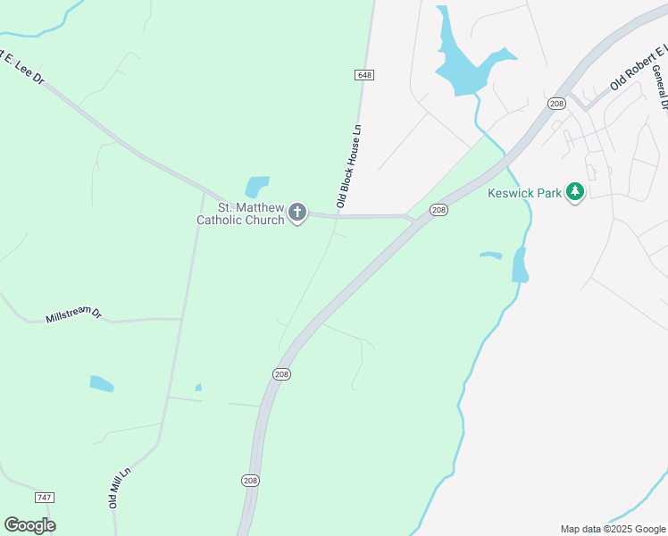 map of restaurants, bars, coffee shops, grocery stores, and more near 8615 Old Block House Court in Spotsylvania