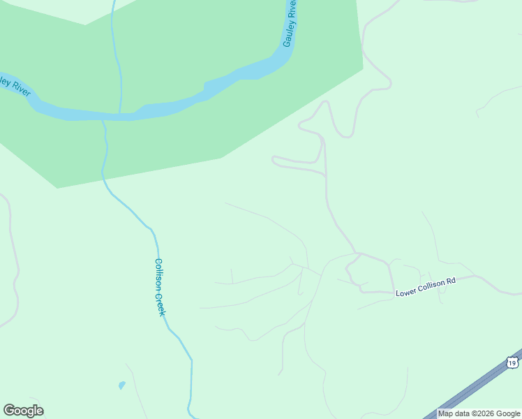 map of restaurants, bars, coffee shops, grocery stores, and more near River Ridge Lane in Mount Nebo