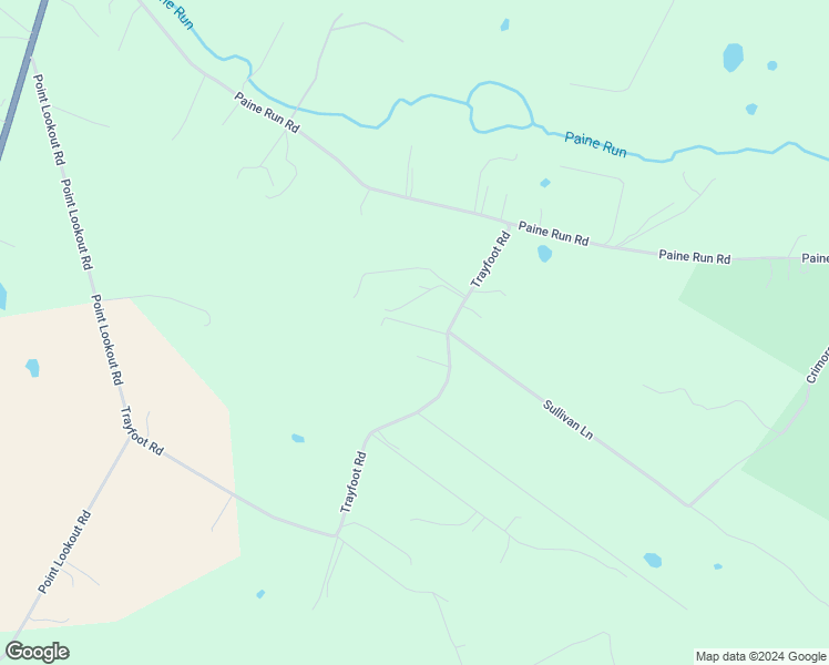 map of restaurants, bars, coffee shops, grocery stores, and more near 404 Trayfoot Road in Grottoes