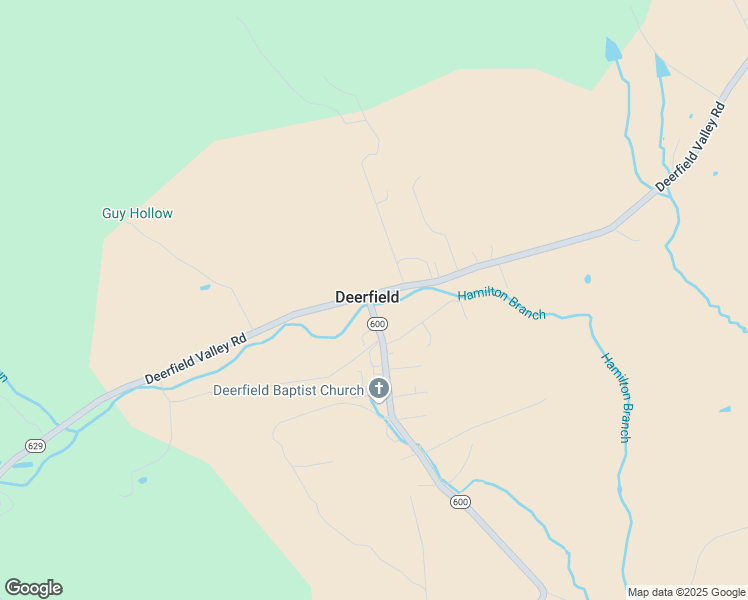 map of restaurants, bars, coffee shops, grocery stores, and more near 3090 Deerfield Valley Road in Deerfield