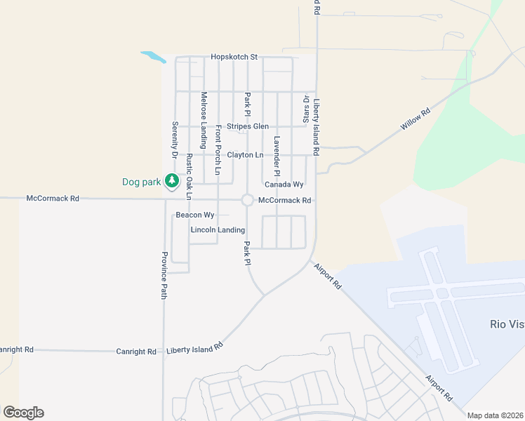 map of restaurants, bars, coffee shops, grocery stores, and more near 4495 McCormack Road in Rio Vista