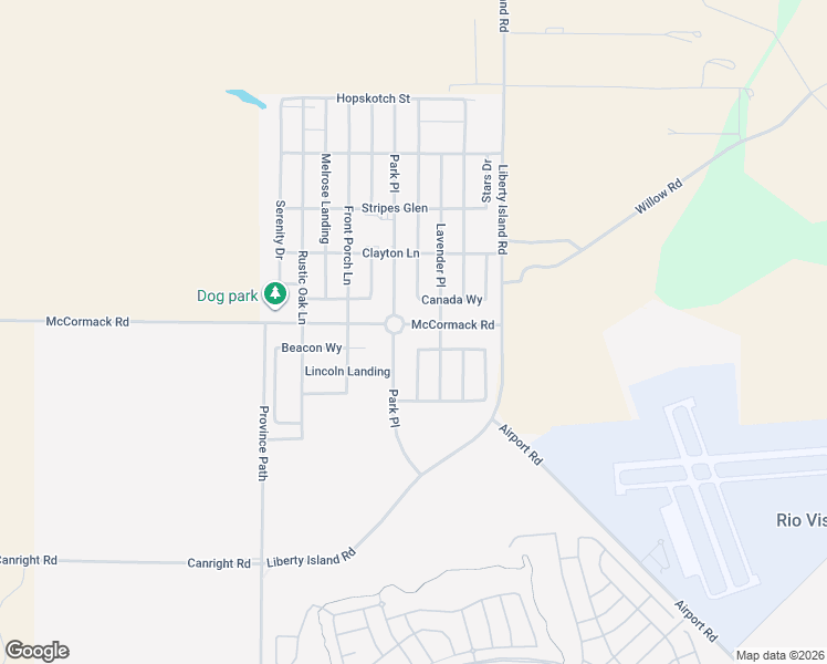 map of restaurants, bars, coffee shops, grocery stores, and more near 4495 McCormack Road in Rio Vista