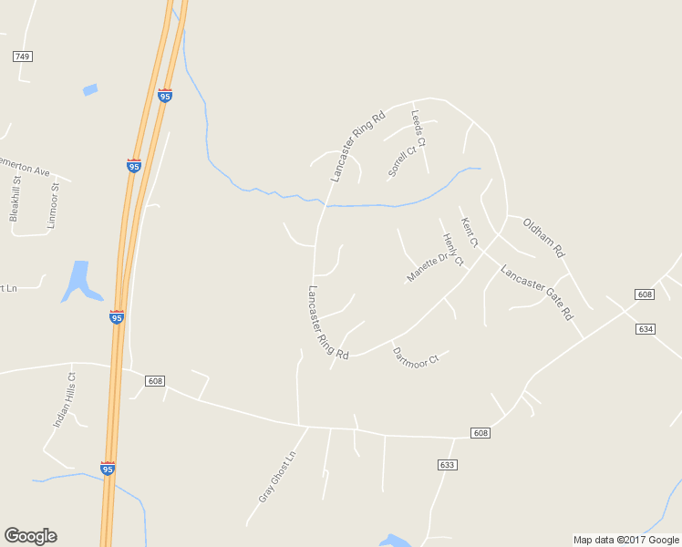 map of restaurants, bars, coffee shops, grocery stores, and more near 8607 Brighton Court in Fredericksburg