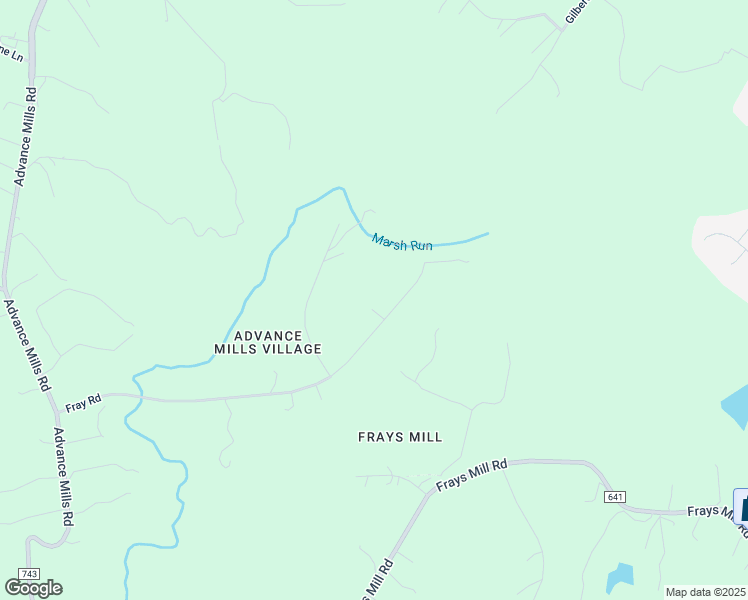 map of restaurants, bars, coffee shops, grocery stores, and more near 2200 Fray Road in Ruckersville