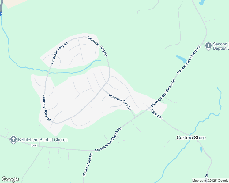 map of restaurants, bars, coffee shops, grocery stores, and more near 8706 New Castle Court in Fredericksburg