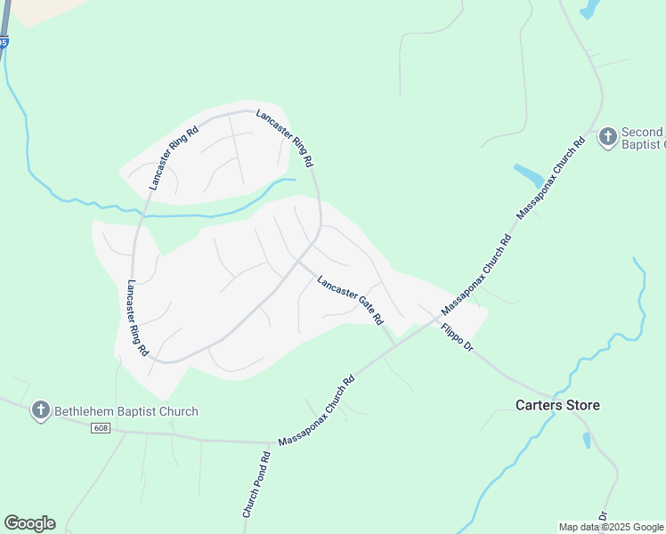map of restaurants, bars, coffee shops, grocery stores, and more near 8706 New Castle Court in Fredericksburg