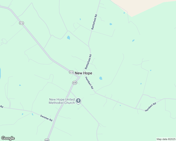 map of restaurants, bars, coffee shops, grocery stores, and more near 620-630 Battlefield Road in Fort Defiance