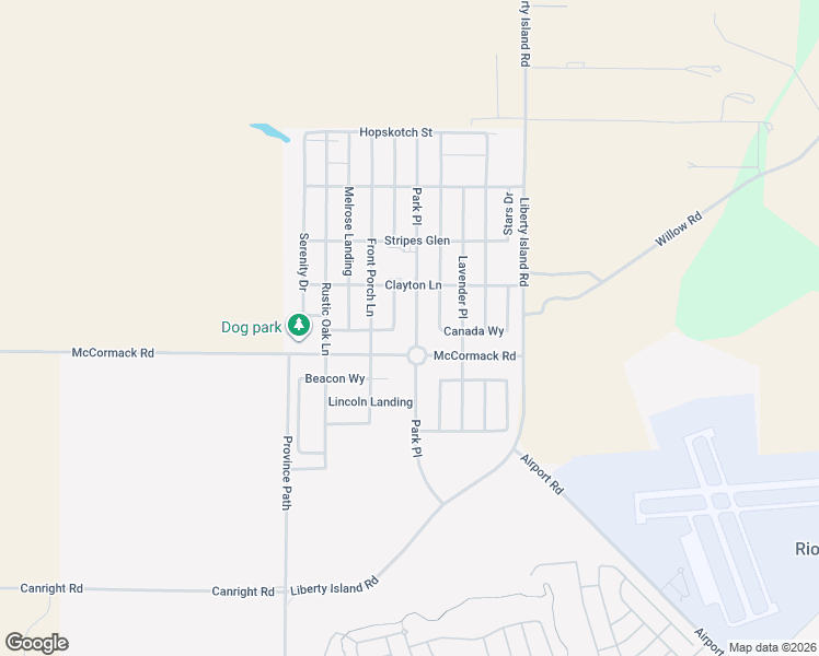 map of restaurants, bars, coffee shops, grocery stores, and more near 2045 Park Place in Rio Vista