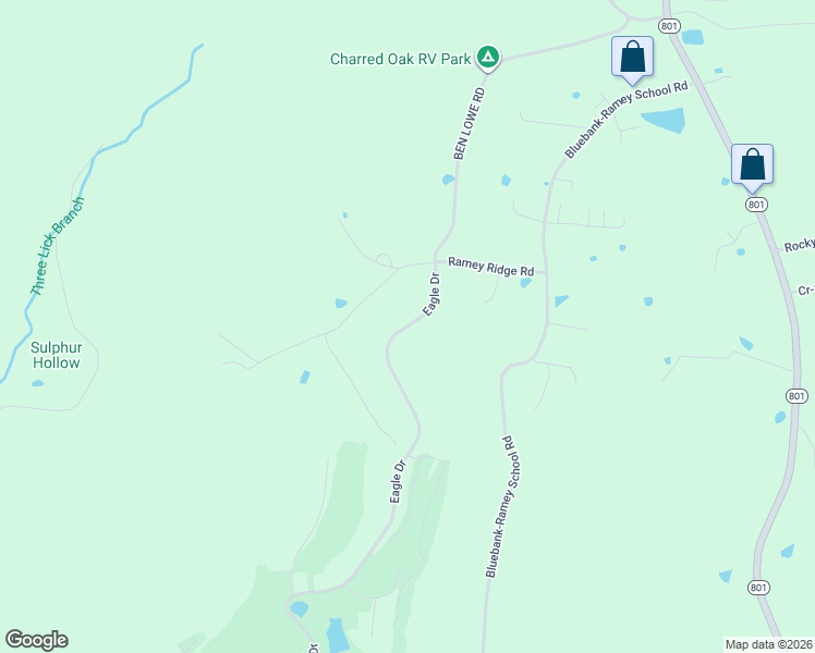 map of restaurants, bars, coffee shops, grocery stores, and more near 535 Eagle Drive in Morehead