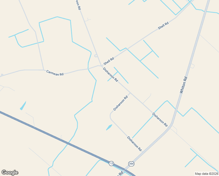 map of restaurants, bars, coffee shops, grocery stores, and more near Disharoon Road in Snow Hill