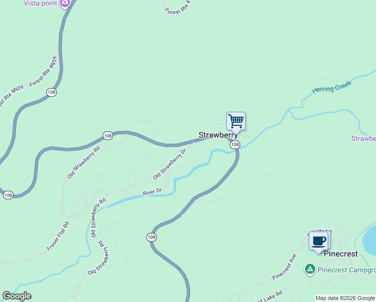 map of restaurants, bars, coffee shops, grocery stores, and more near 31899 Whipoorwill Drive in Strawberry