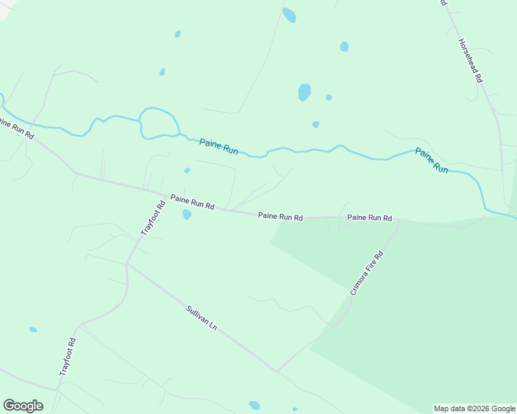 map of restaurants, bars, coffee shops, grocery stores, and more near 607 Paine Run Road in Grottoes