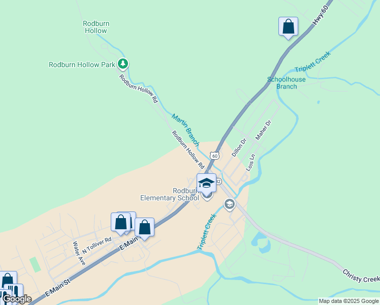 90 Rodburn Hollow Road, Morehead KY Walk Score