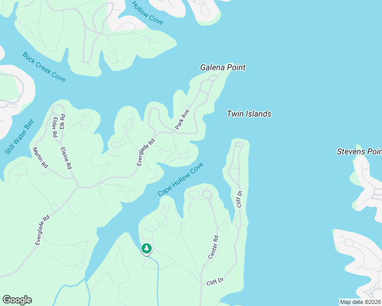 map of restaurants, bars, coffee shops, grocery stores, and more near 33411 Evanston Road in Sunrise Beach