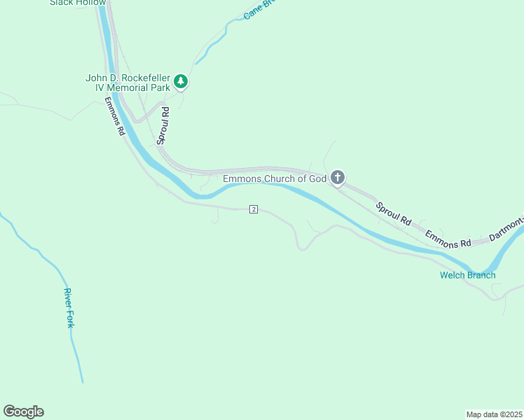 map of restaurants, bars, coffee shops, grocery stores, and more near Emmons Road in Ashford