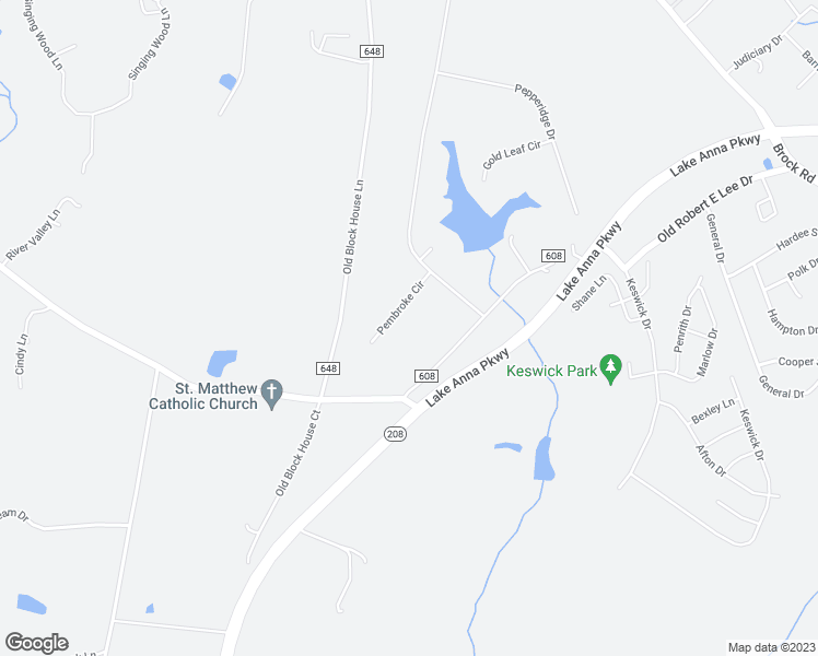 map of restaurants, bars, coffee shops, grocery stores, and more near 8012 Pembroke Circle in Spotsylvania