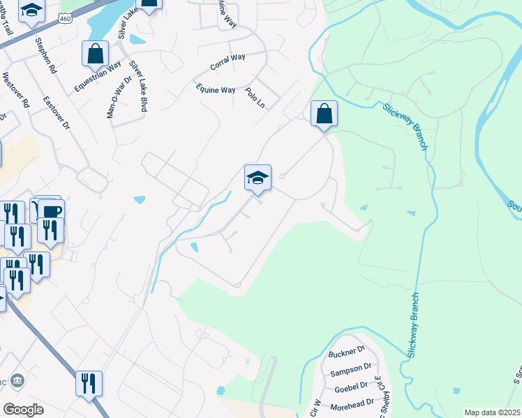 map of restaurants, bars, coffee shops, grocery stores, and more near 30 Woodburn Street in Frankfort
