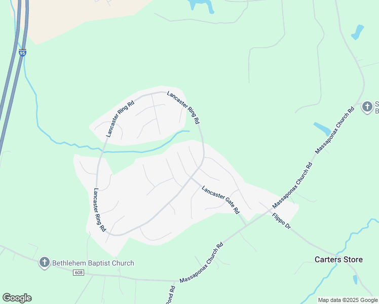 map of restaurants, bars, coffee shops, grocery stores, and more near 8808 New Castle Court in Fredericksburg