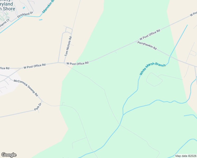 map of restaurants, bars, coffee shops, grocery stores, and more near 11651 Freetown Road in Princess Anne