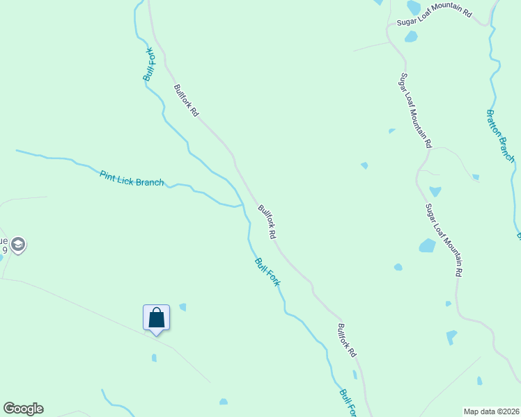map of restaurants, bars, coffee shops, grocery stores, and more near 4245 Bullfork Road in Morehead