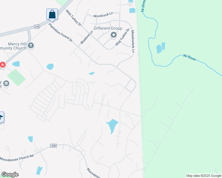 map of restaurants, bars, coffee shops, grocery stores, and more near 10203 Gayle Court in Spotsylvania Courthouse