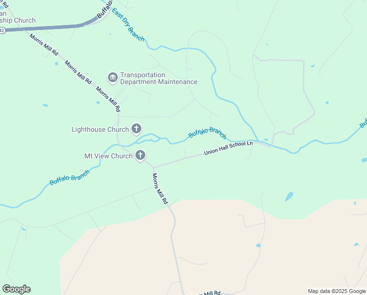 map of restaurants, bars, coffee shops, grocery stores, and more near 64 Union Hall School Lane in Swoope