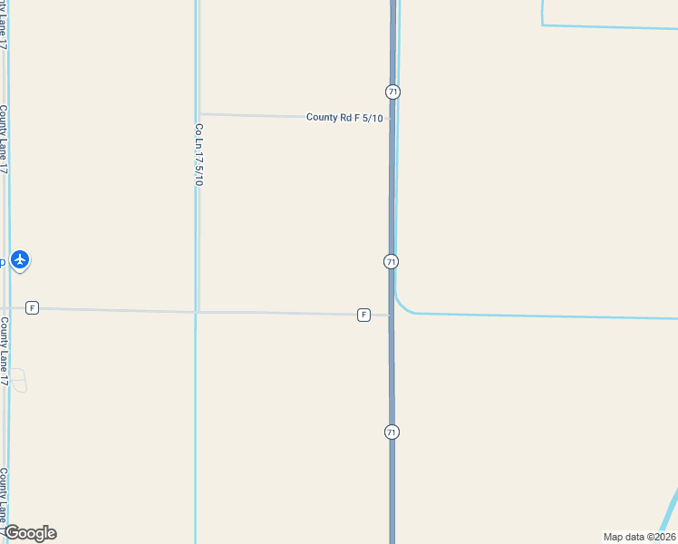 map of restaurants, bars, coffee shops, grocery stores, and more near 6204 Colorado 71 in Ordway