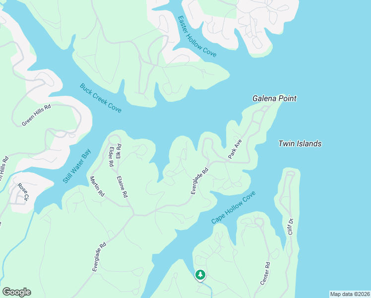 map of restaurants, bars, coffee shops, grocery stores, and more near 33291 Evergreen Road in Sunrise Beach