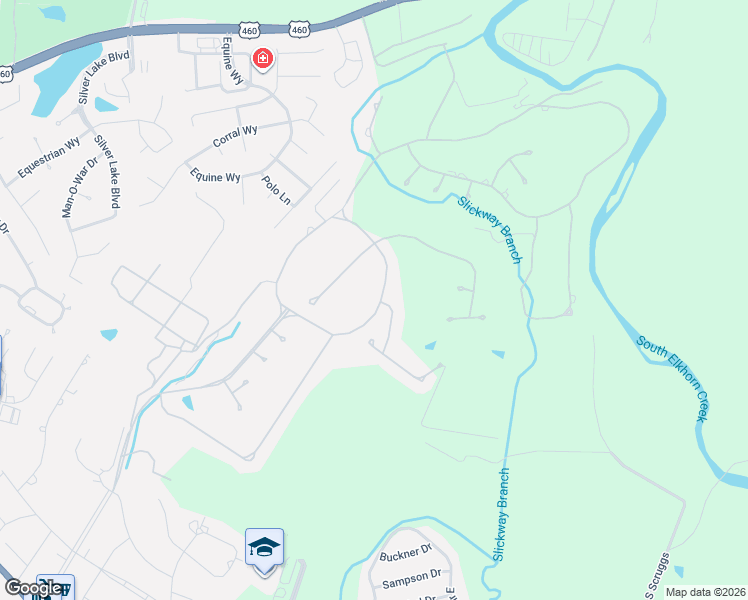 map of restaurants, bars, coffee shops, grocery stores, and more near 101 Duntreath Street in Frankfort
