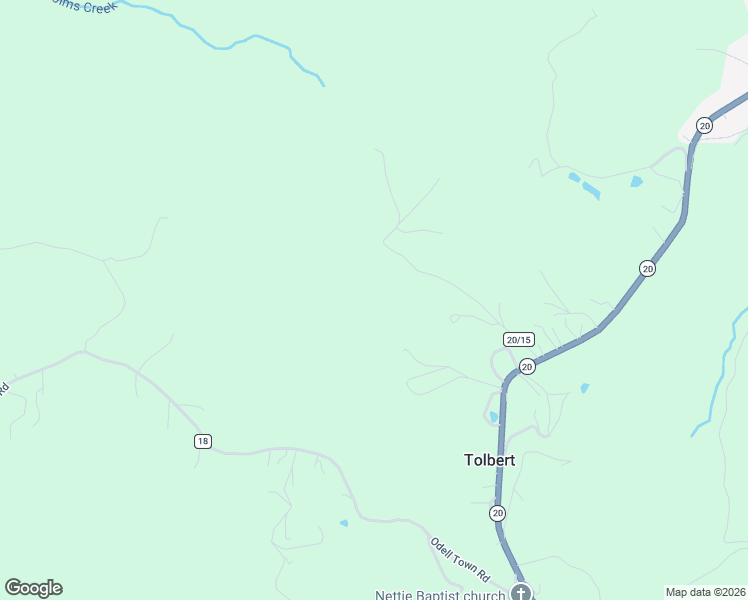 map of restaurants, bars, coffee shops, grocery stores, and more near 428 Talbert Road in Nettie