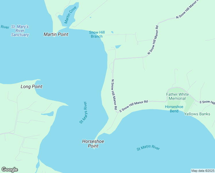 map of restaurants, bars, coffee shops, grocery stores, and more near 19479 North Snow Hill Manor Road in Lexington Park