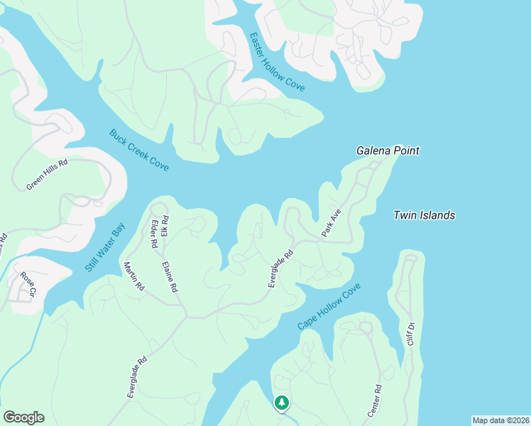 map of restaurants, bars, coffee shops, grocery stores, and more near 33291 Evergreen Road in Sunrise Beach