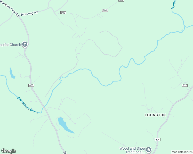 map of restaurants, bars, coffee shops, grocery stores, and more near 6185 Estes Lane in Dyke