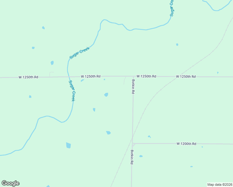 map of restaurants, bars, coffee shops, grocery stores, and more near 2957 West 1250th Road in Centerville
