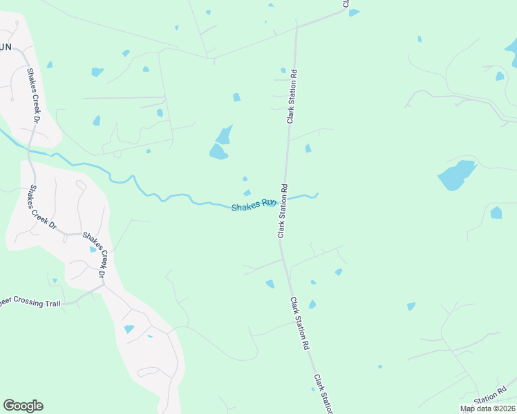 map of restaurants, bars, coffee shops, grocery stores, and more near 2136 Clark Station Road in Louisville
