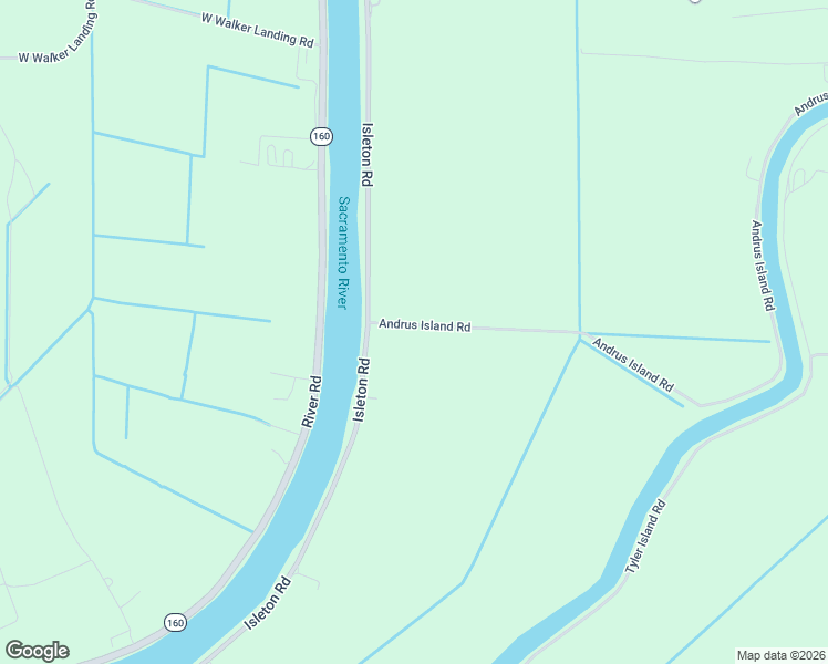 map of restaurants, bars, coffee shops, grocery stores, and more near 15731 Andrus Island Road in Isleton