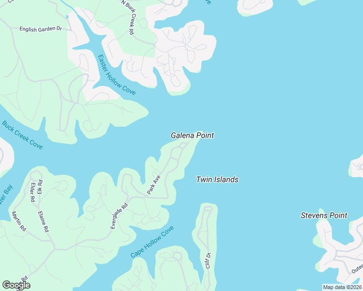 map of restaurants, bars, coffee shops, grocery stores, and more near 33008 Fairview Road in Sunrise Beach