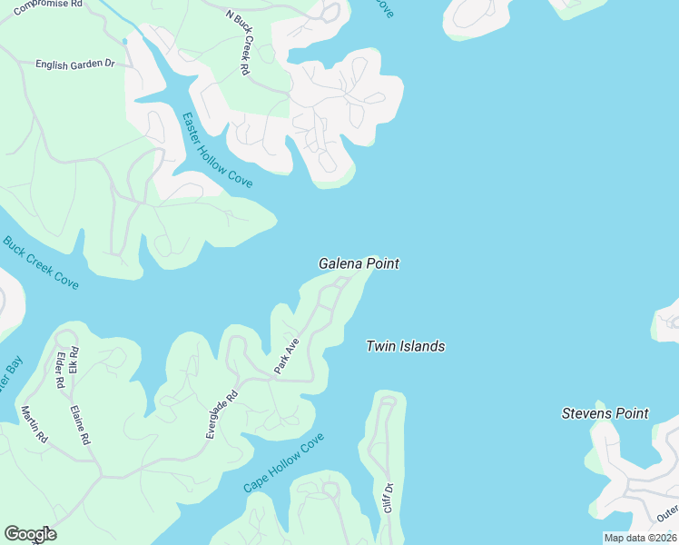 map of restaurants, bars, coffee shops, grocery stores, and more near 33008 Fairview Road in Sunrise Beach