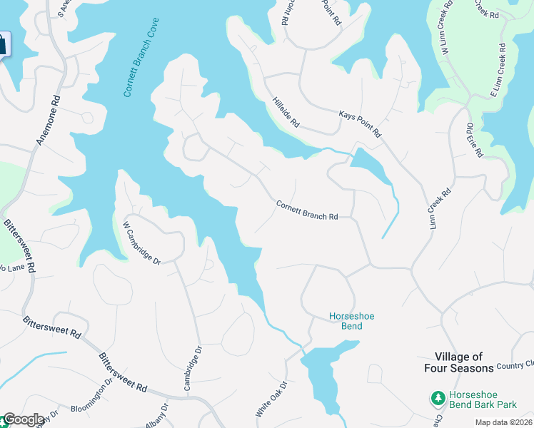 map of restaurants, bars, coffee shops, grocery stores, and more near 73 Forsythia Point in Lake Ozark