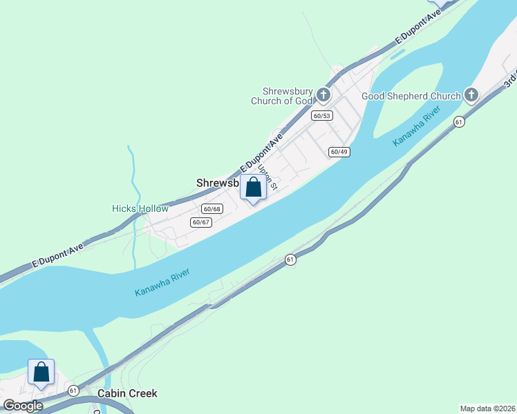 map of restaurants, bars, coffee shops, grocery stores, and more near 3026 Michael Ave in Belle
