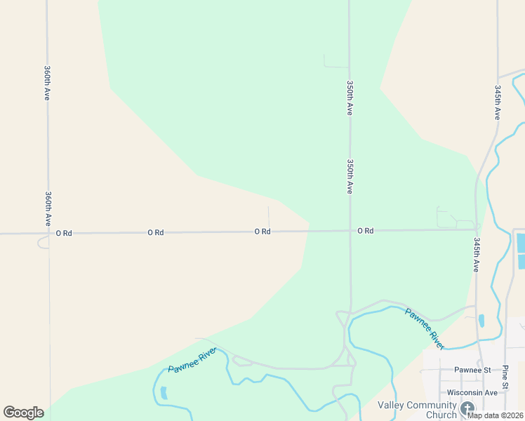 map of restaurants, bars, coffee shops, grocery stores, and more near 3526 O Road in Burdett
