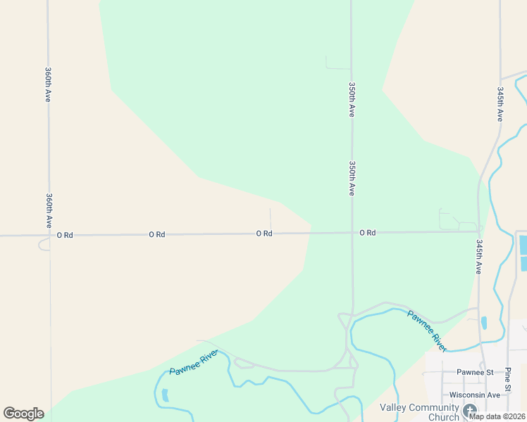 map of restaurants, bars, coffee shops, grocery stores, and more near 3526 O Road in Burdett