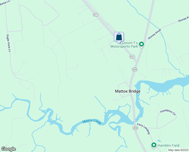 map of restaurants, bars, coffee shops, grocery stores, and more near 1649 James Monroe Highway in Colonial Beach