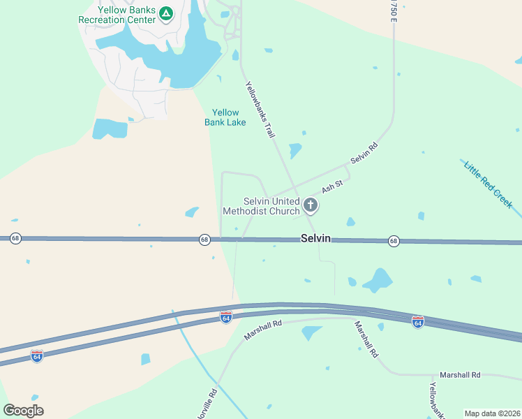 map of restaurants, bars, coffee shops, grocery stores, and more near 7077 Selvin Road in Dale