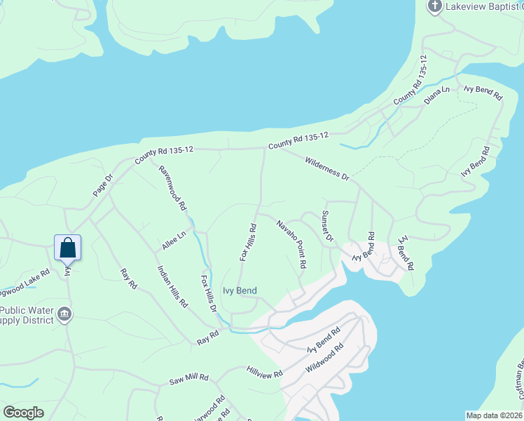 map of restaurants, bars, coffee shops, grocery stores, and more near 33300 Fox Hills Road in Stover